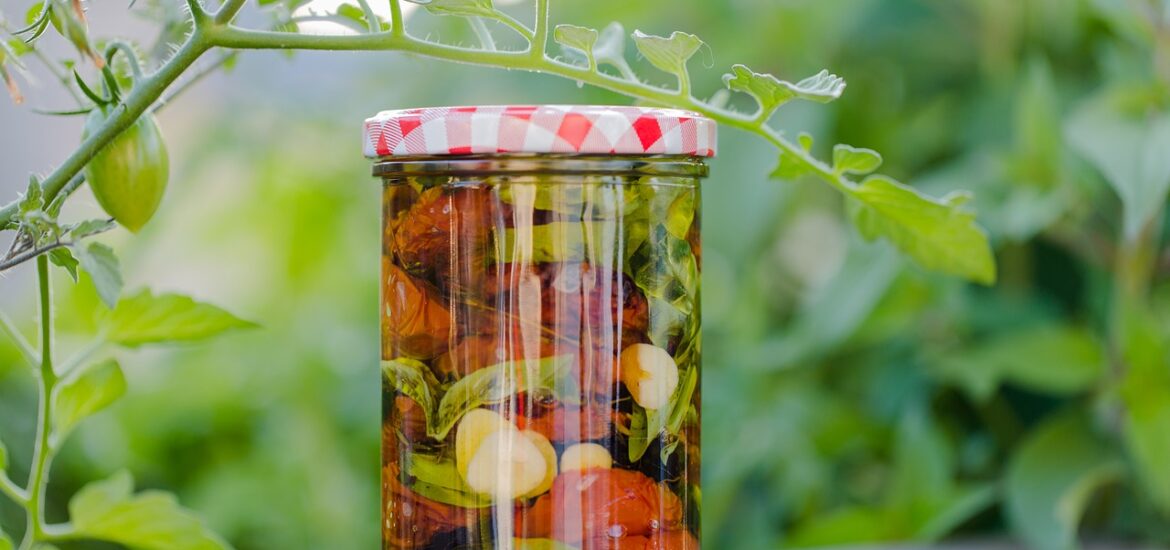 Getrocknete Tomaten in Öl einlegen - Tomaten-Haus